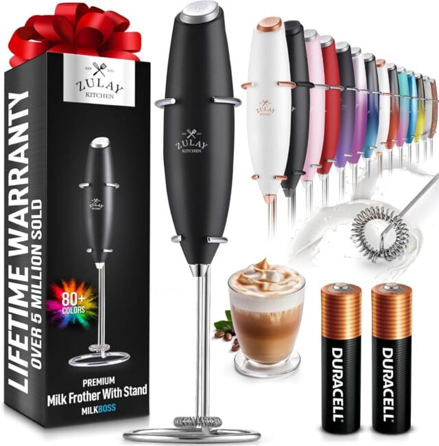 gifts for people who wants nothing - Handheld Milk Frother