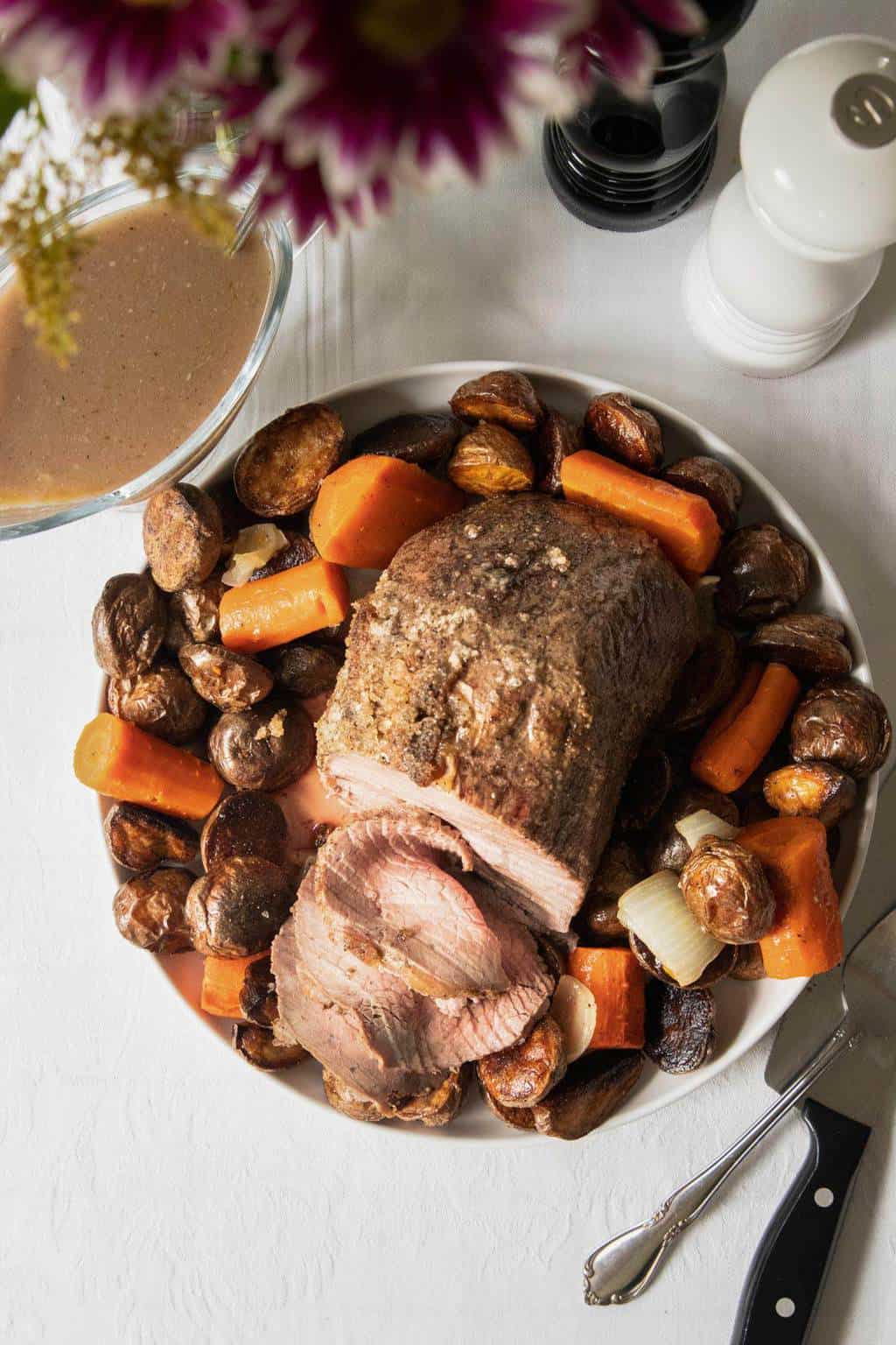 Top Round Roast Recipe with Gravy — Sugar & Cloth