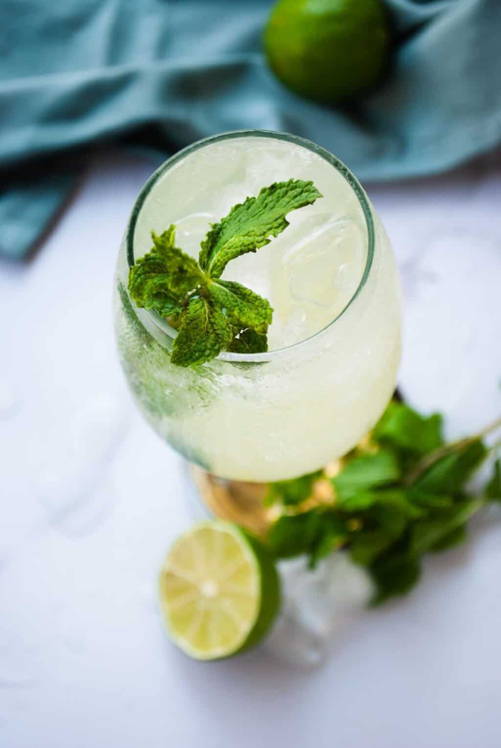 Simple Martini Royale Cocktail Recipe — Sugar & Cloth