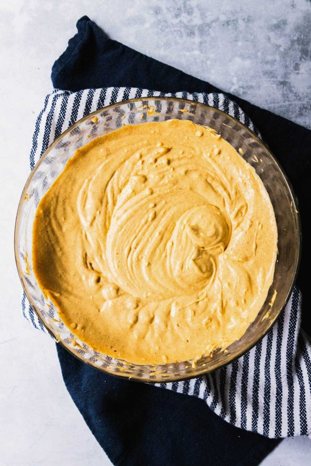 pumpkin keto recipes - prebaked cheesecake
