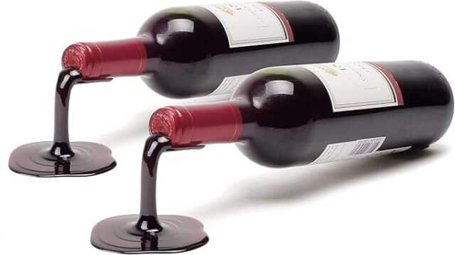 Spilled Wine Bottle Holder for best gag gifts