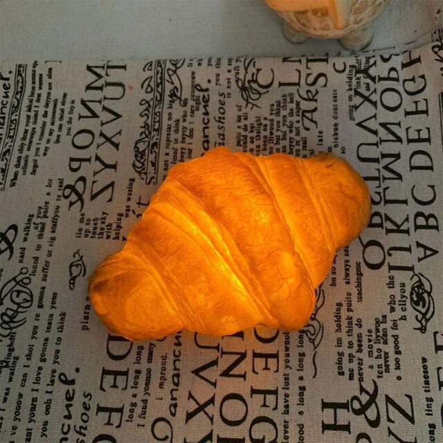 Croissant Night Light for gag gifts