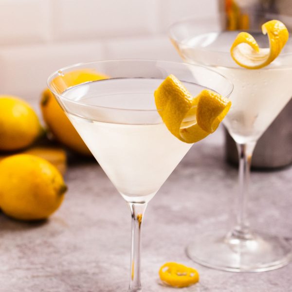 vodka martini - white cocktail drink