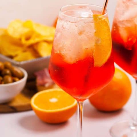 spritz veneziano - red cocktail