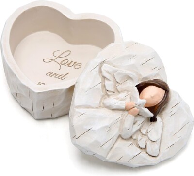 Angle Figurines Keepsake Box Decorations for baptism gifts