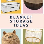 17 Clever Ideas To Store Your Blanket