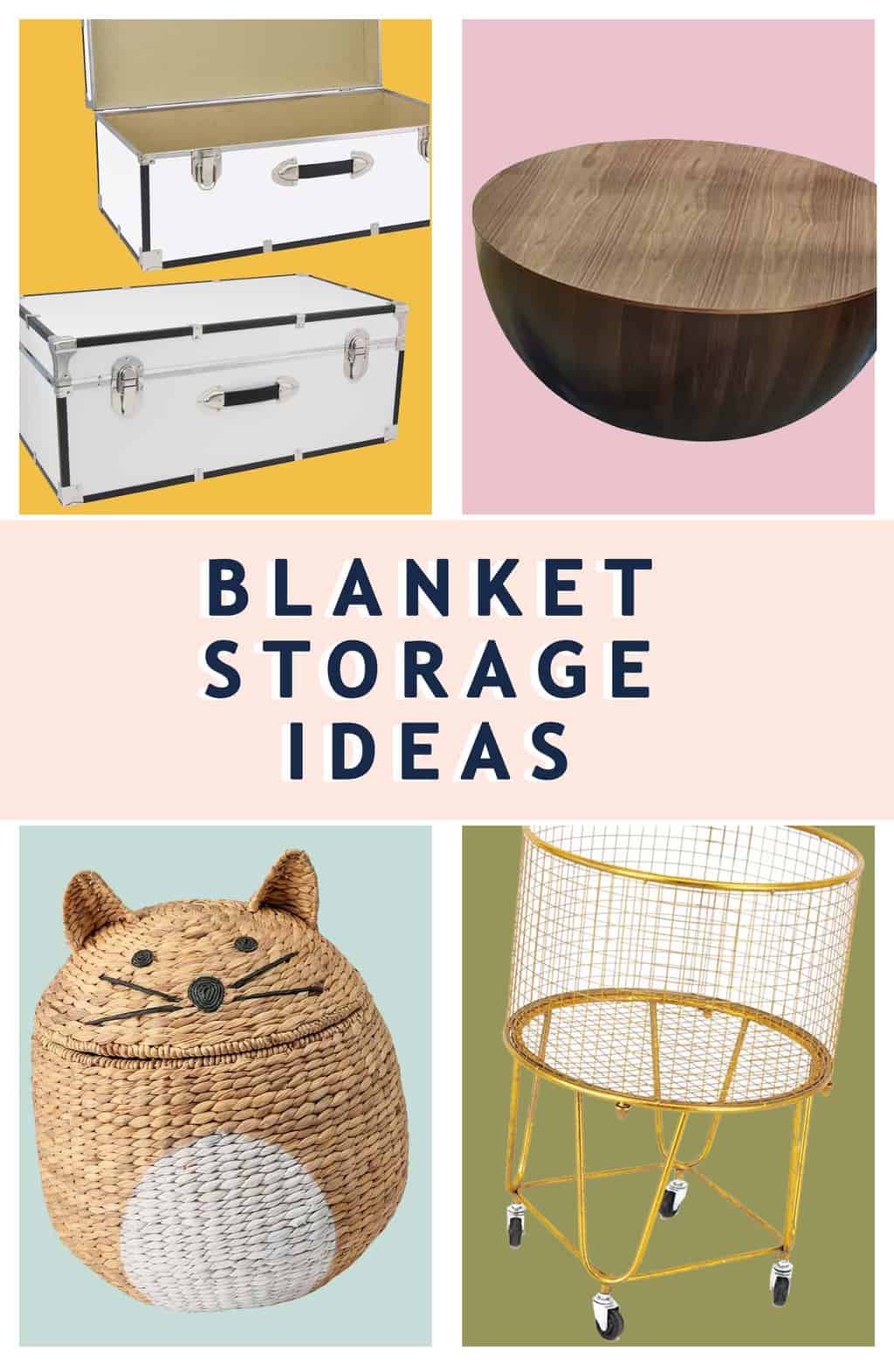 Blanket Storage Ideas by Sugar & Cloth