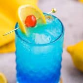 Easy Blue Motorcycle Cocktail Recipe