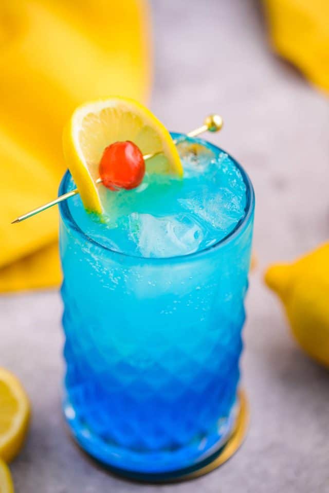Blue Motorcycle Cocktail Recipe