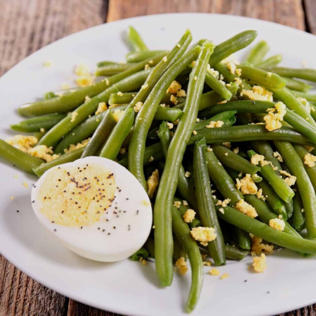 German Green Bean Salad for easy canned green bean recipes