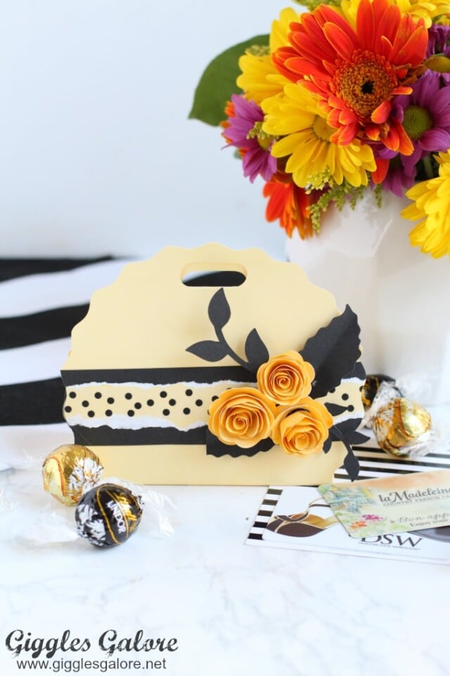 handmade Mother’s Day gift card holder