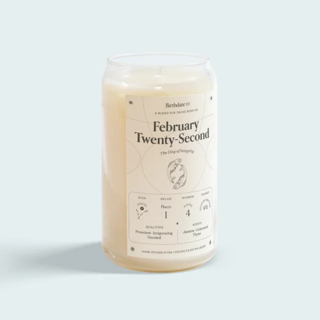 Birthdate Candle for birthday gifts for her
