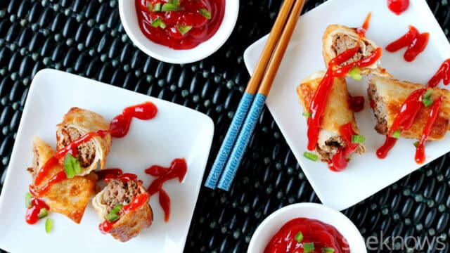 meatloaf egg rolls