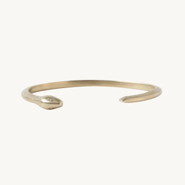 Catbird Brass Snake Cuff for birthday gifts for her