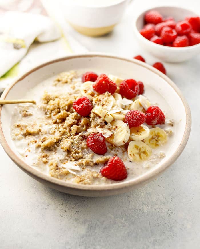 photo of Instant Pot Make-Ahead Detox Quinoa Breakfast Bowls by by Detoxinista