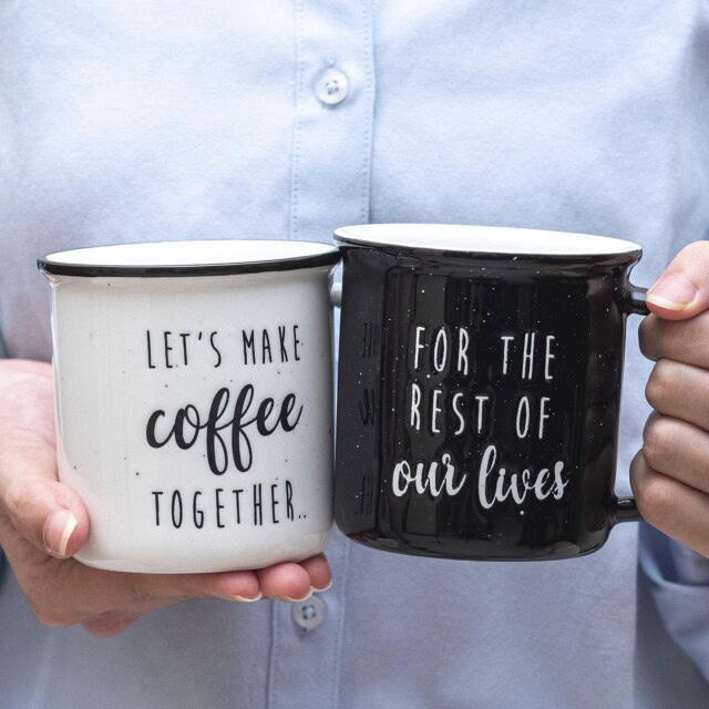 Coffee Mugs for Coffee Date Night Basket Idea