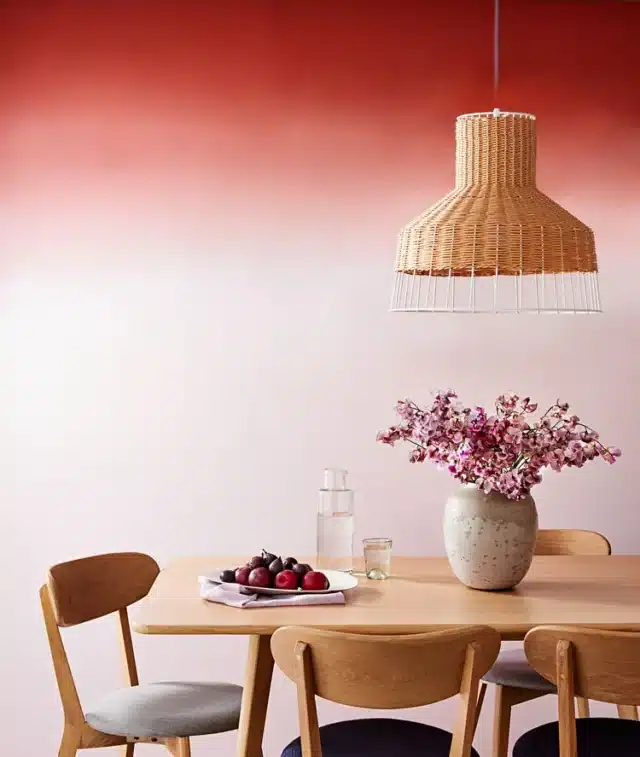 How to Paint an Eye-Catching Ombré Wall for easy wall painting ideas