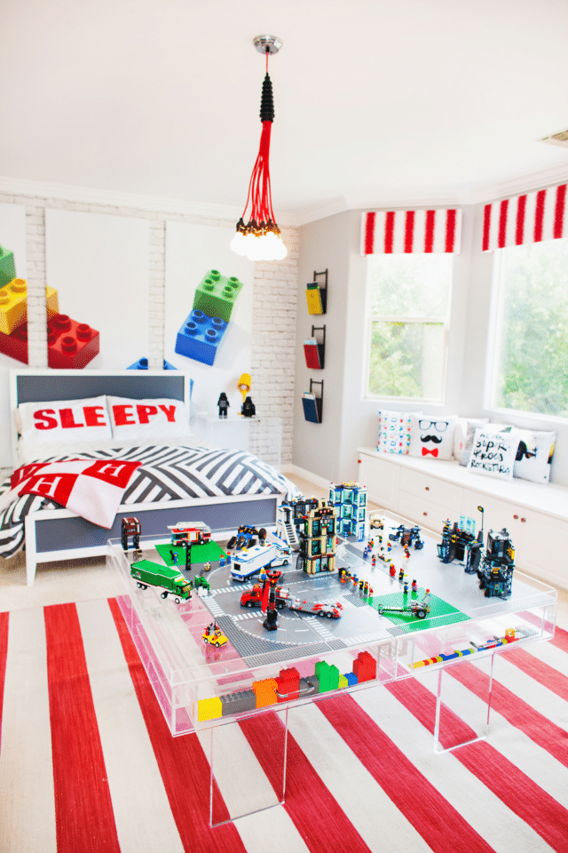 little boys bedroom ideas - Lego Themed Room