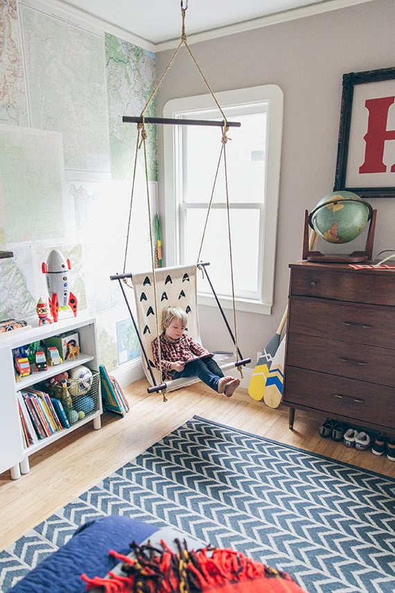 Little Boys Bedroom Reading Nook