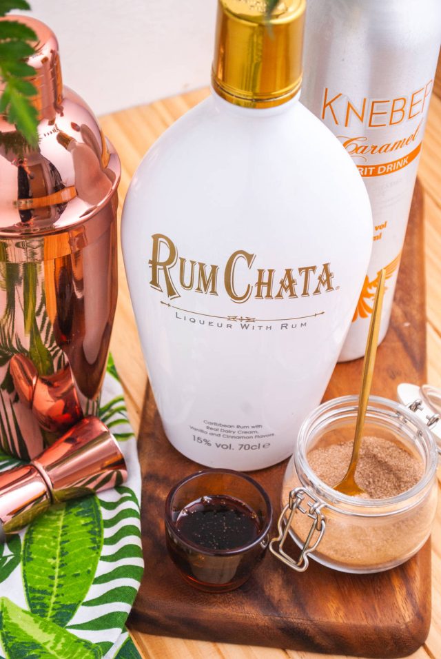 ingredients used to make a Rumchata Martini