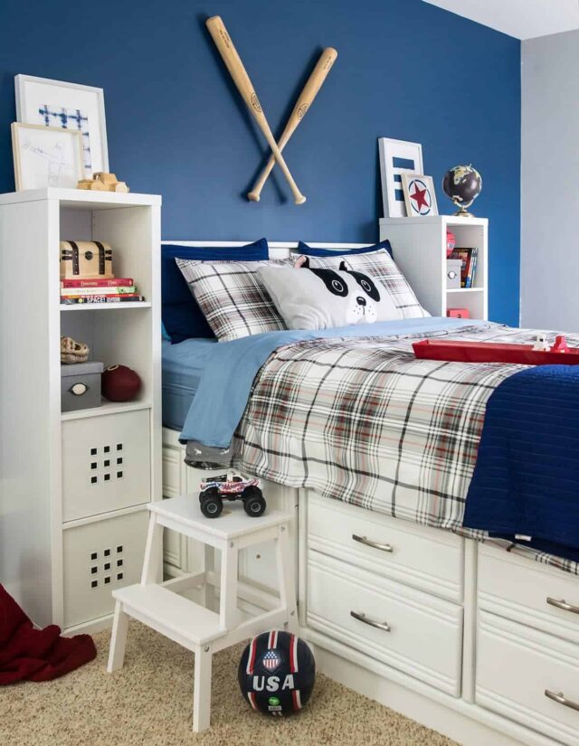 little boys bedroom ideas - Sports Themed Bedroom