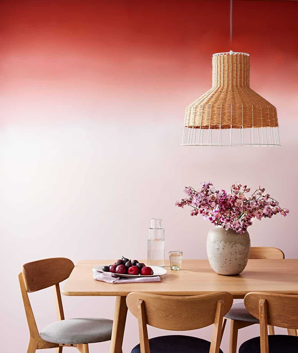 photo of simple wall paint design idea by Martha Stewart