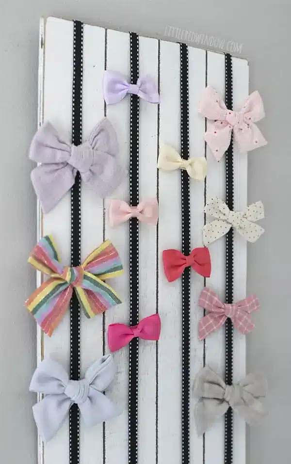 Easy DIY Bow Holder