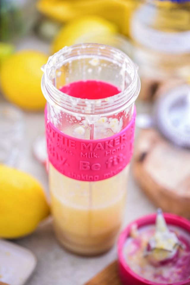 Lemon in a shake blender -  simple shots by Ashley Rose of sugar & cloth