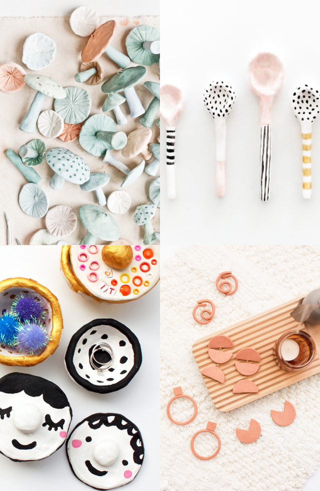 28 Air Dry Clay Projects for Adults & Kids