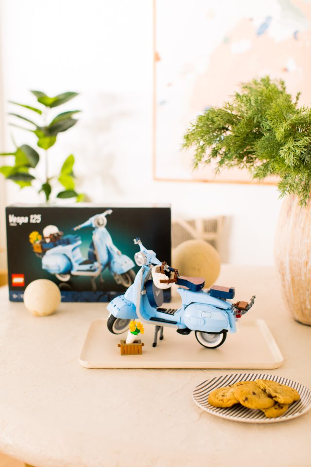 Gifts for Siblings to Share LEGO Vespa by Ashley Rose of Sugar & Cloth
