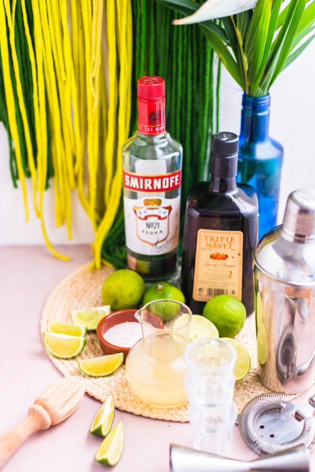ingredients used to make the kamikaze cocktail