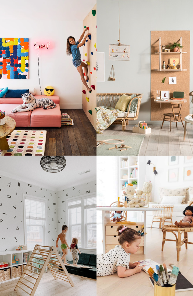 17 Fun & Adorable Kids’ Playroom Ideas