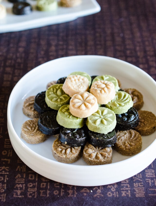 Korean Tea Cookies (Dasik)