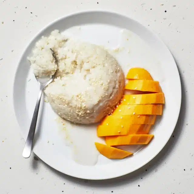 Mango Sticky Rice Recipe for Asian Dessert Recipe