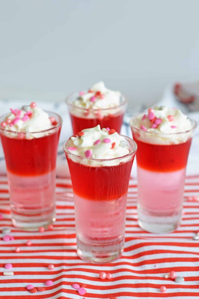 Valentine’s Day Jello Shots for best shot recipes
