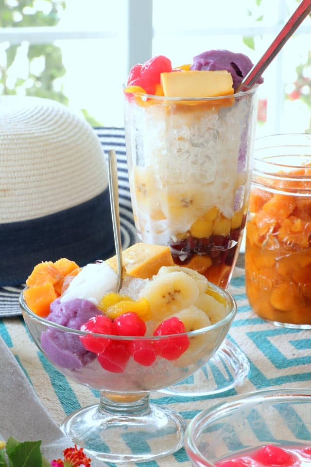 Halo Halo recipe for asian dessert recipes