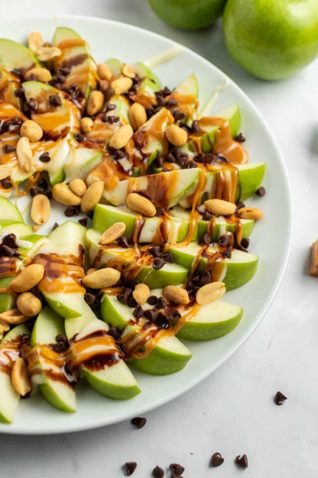 Apple Nachos for recipes with marshmallows