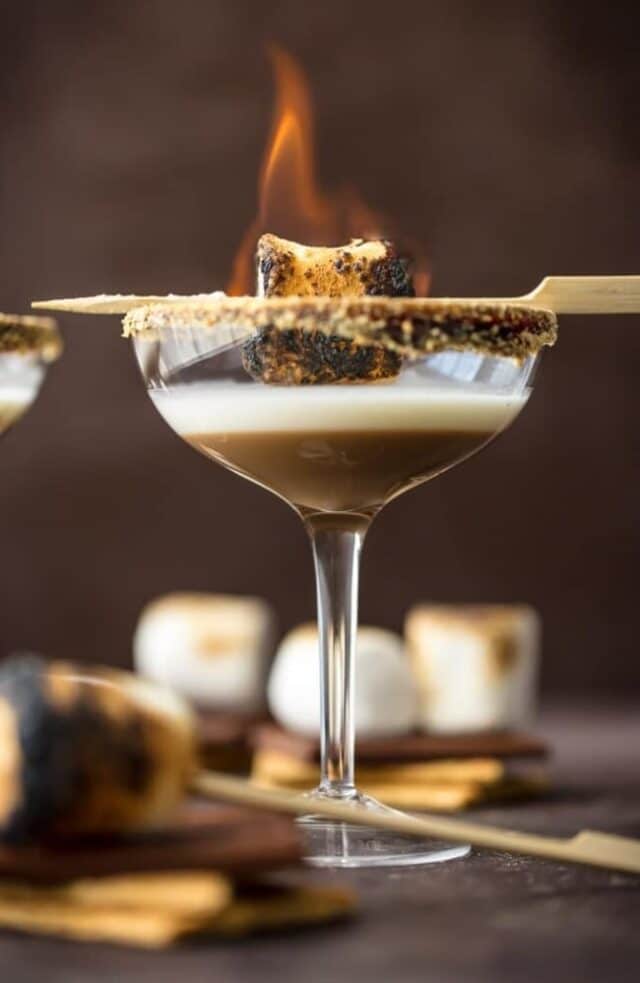 Toasted S’more Martini