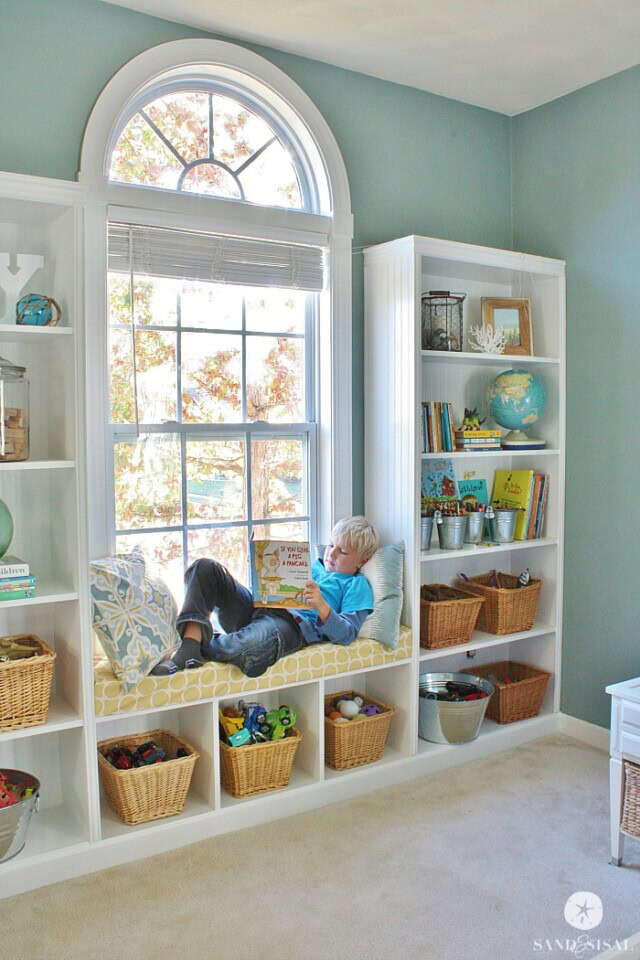 decorative toy storage playroom for kids playroom ideas