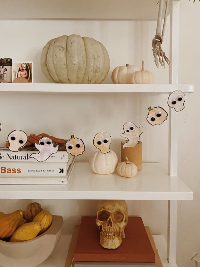 diy halloween printable garland