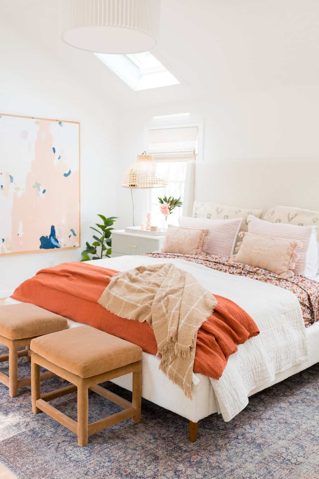 cottage bedroom reveal - by Ashley Rose of Sugar & Cloth