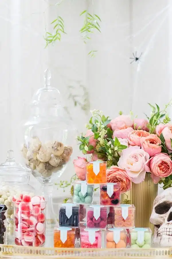 The Perfect Halloween Candy Cart