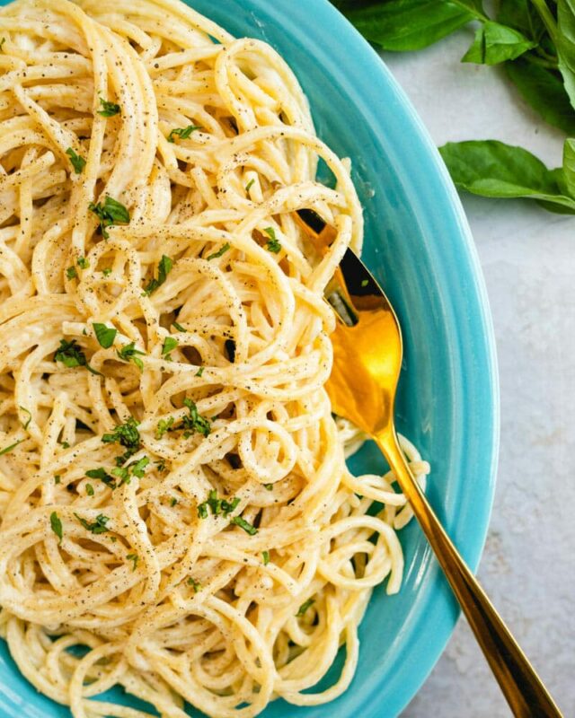Creamy White Sauce Pasta for pasta side dishes