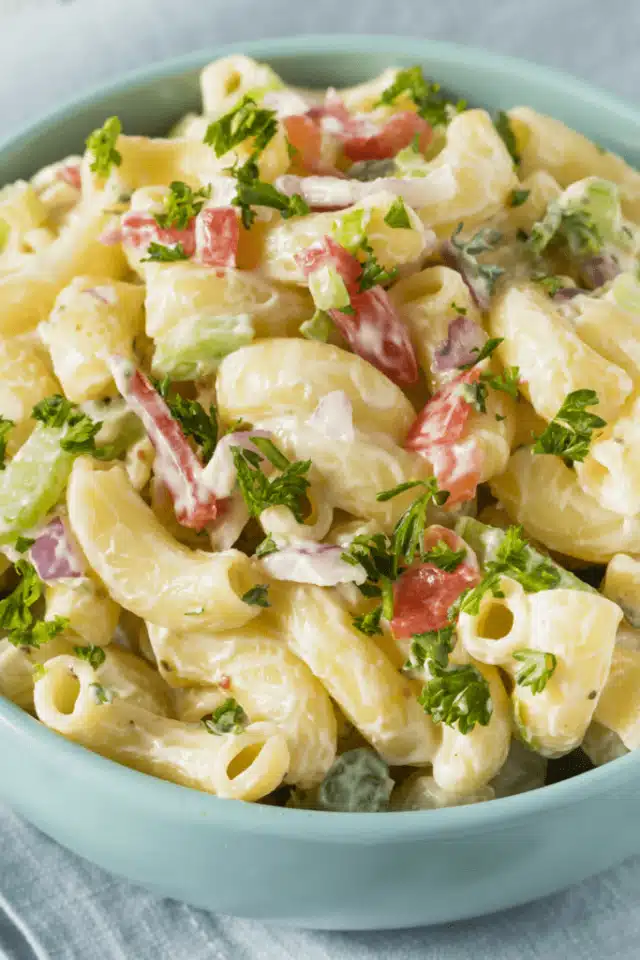 Macaroni Salad for pasta side dishes