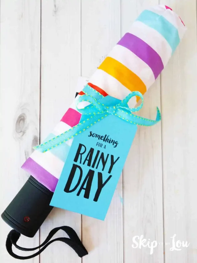 Something for a Rainy Day gift idea for money gift ideas