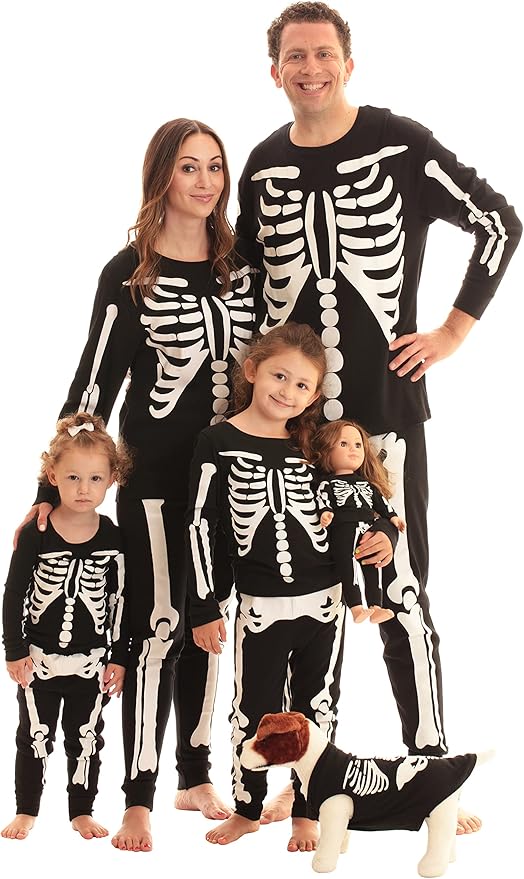 Matching Halloween Pajamas for Family and Couples