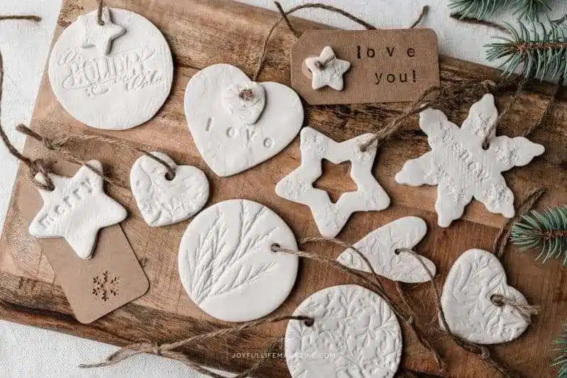 DIY Polymer Clay Gift Tags for DIY Christmas gift tags