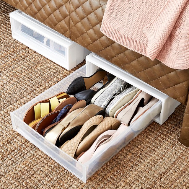 Under Bed Drawer for under bed shoe storage ideas