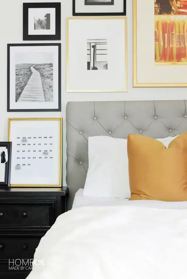 Diamond Tufted Headboard for DIY headboard ideas