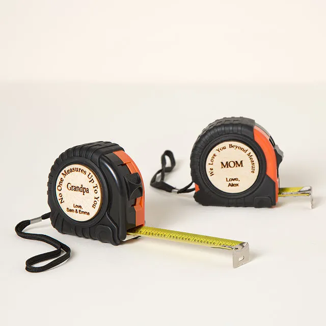 Engraved Tape Measure for gifts for the impossible man